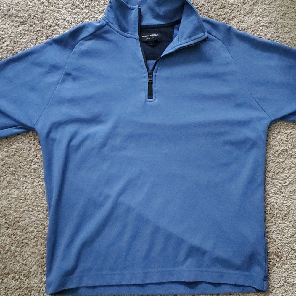 Large Bananna Republic Halfzip Jacket
